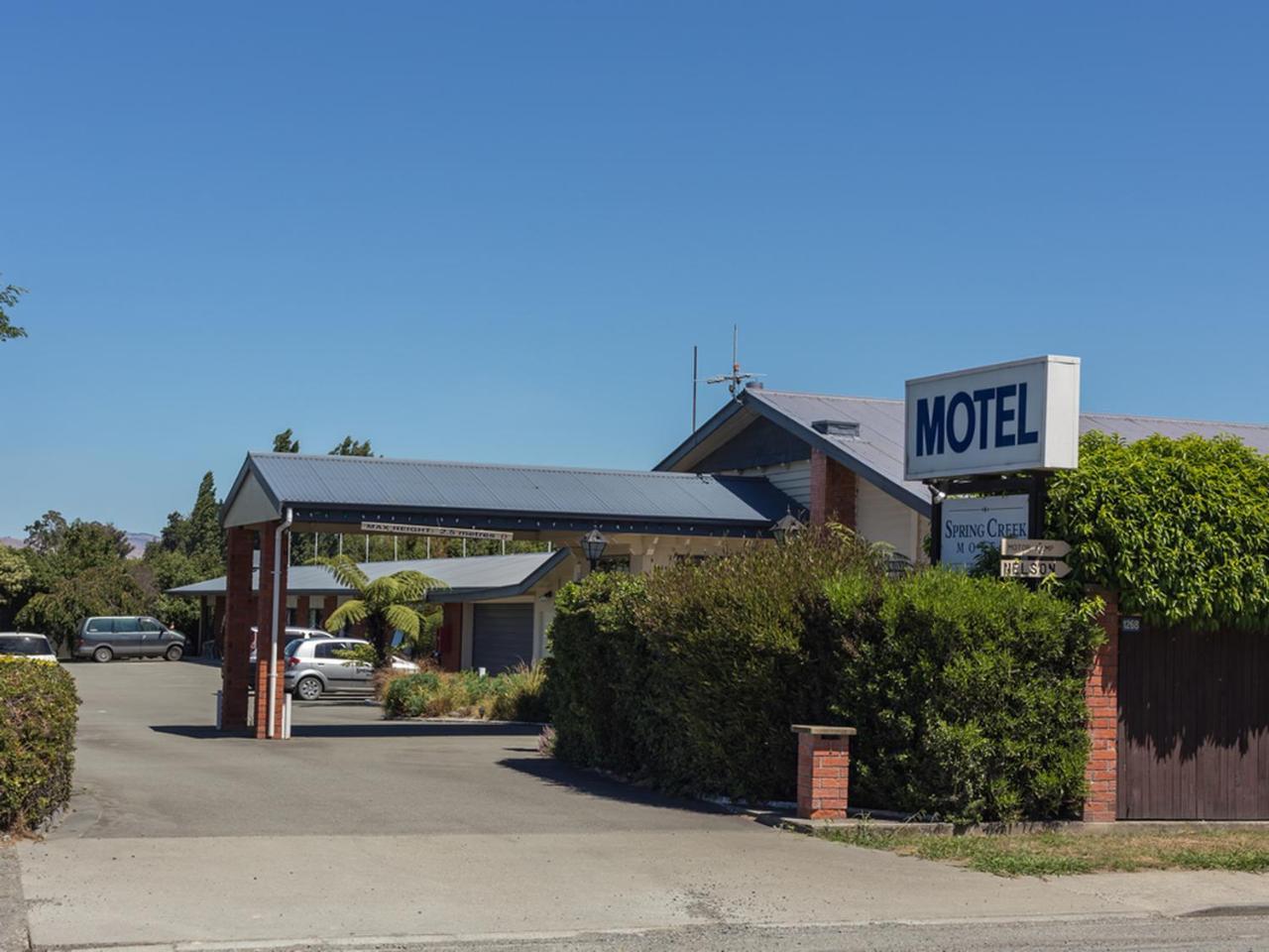 Spring Creek Motel Blenheim Eksteriør billede